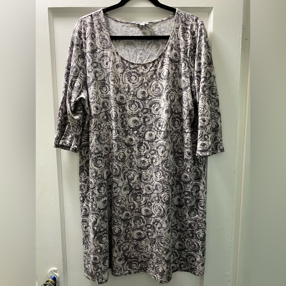 J.Jill purejill swirls dress pockets